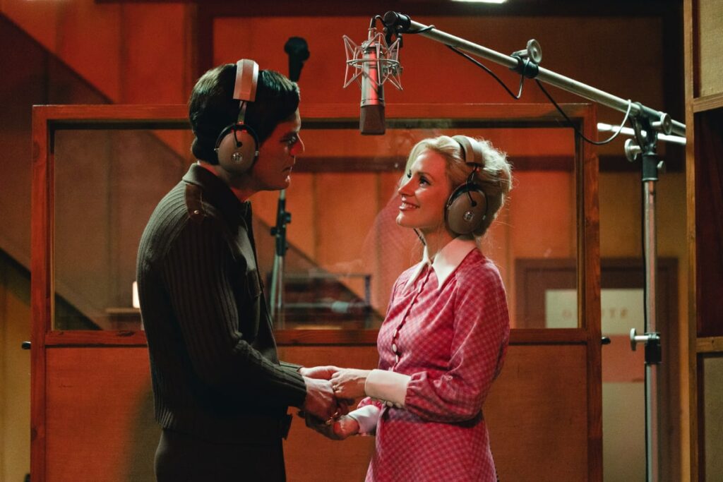 Geroge and Tammy In the Studio