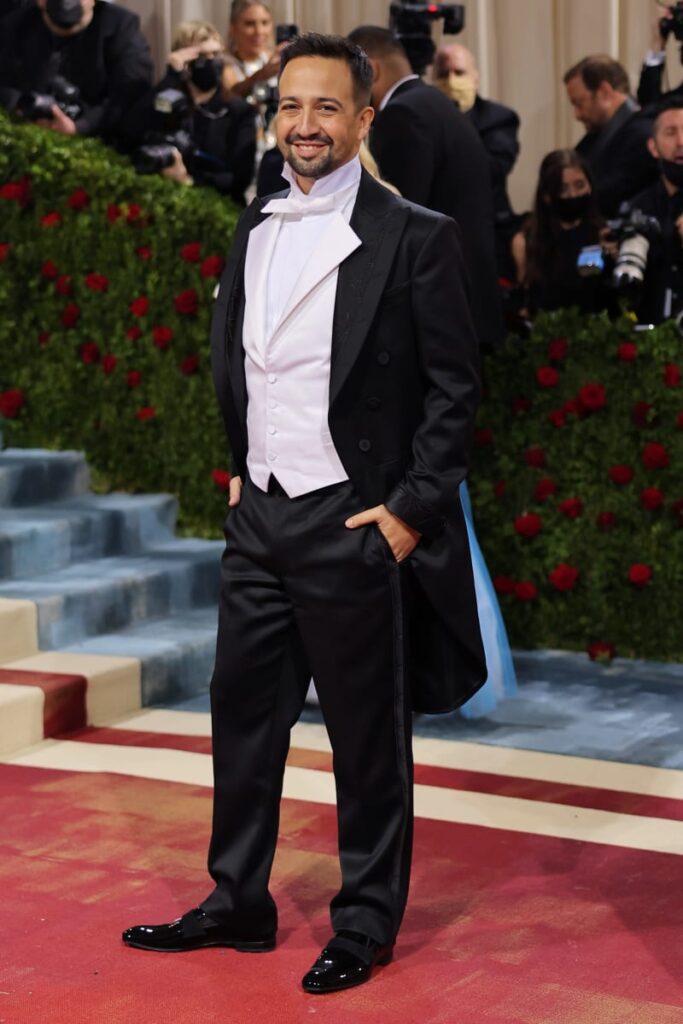 Lin-Manuel Miranda attends The 2022 Met Gala Celebrating