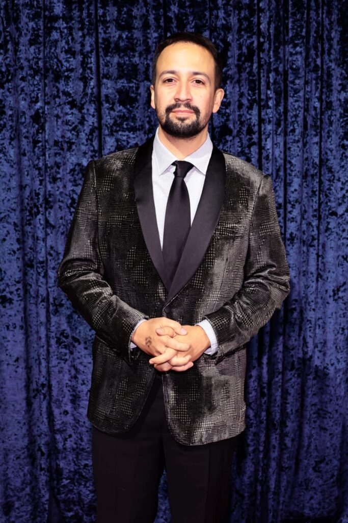 Lin-Manuel Miranda attends the Clive Davis 90th Birthday Celebration