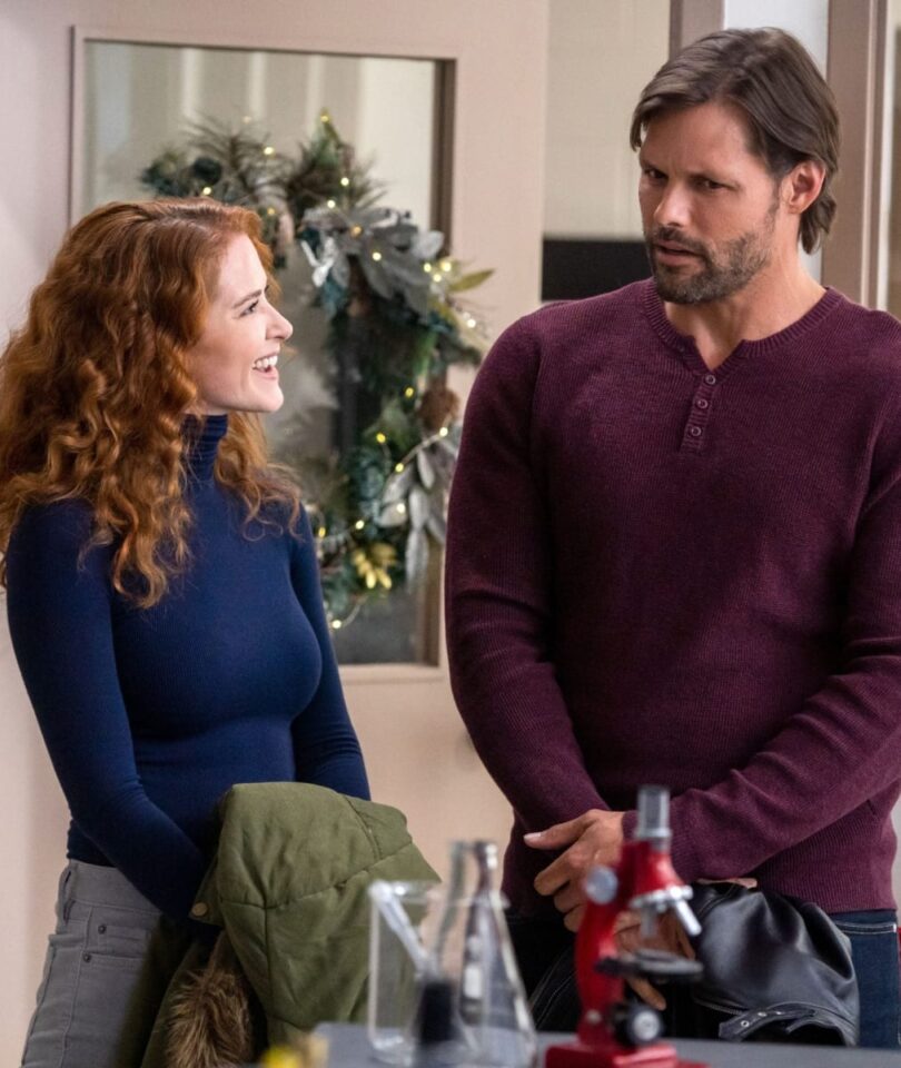 Reindeer Games Review Sarah Drew & Justin Bruening Reunite