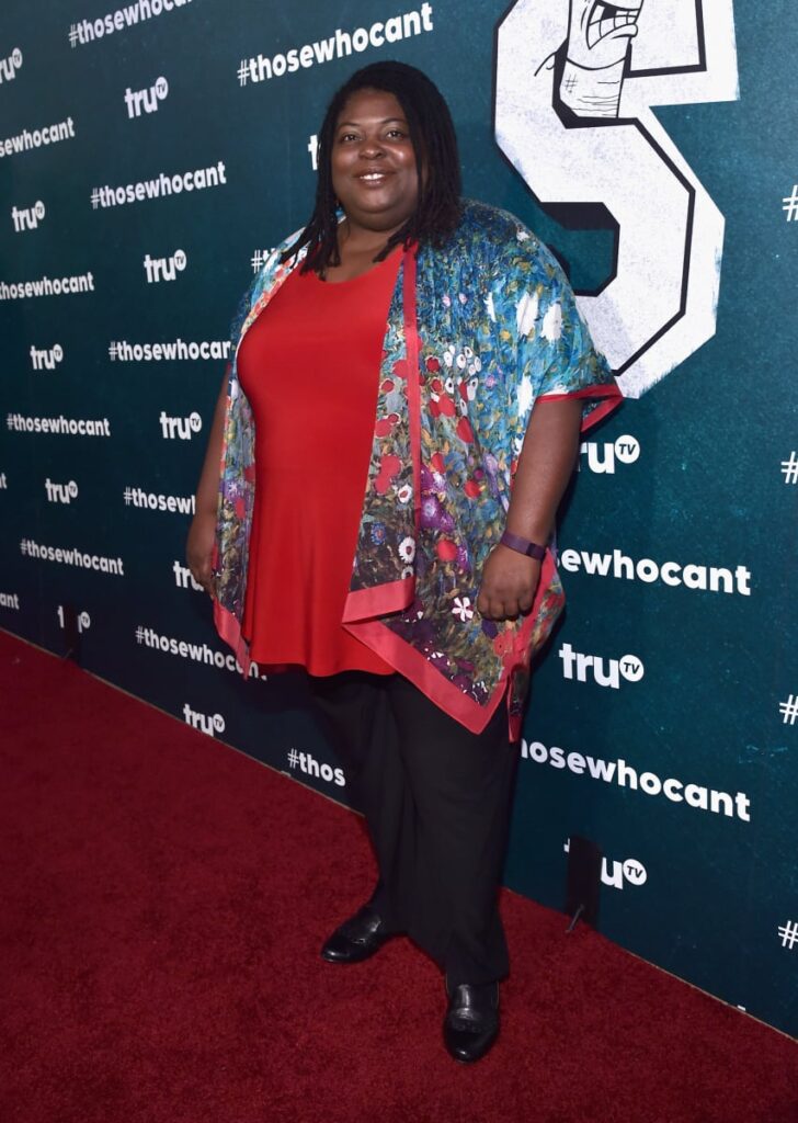 Actress Sonya Eddy attends 'Those Who Can't' premiere event at The Wilshire Ebell Theatre