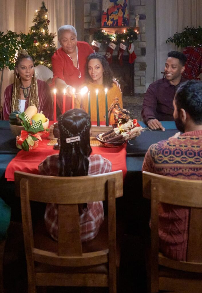 Lighting Holiday Candles