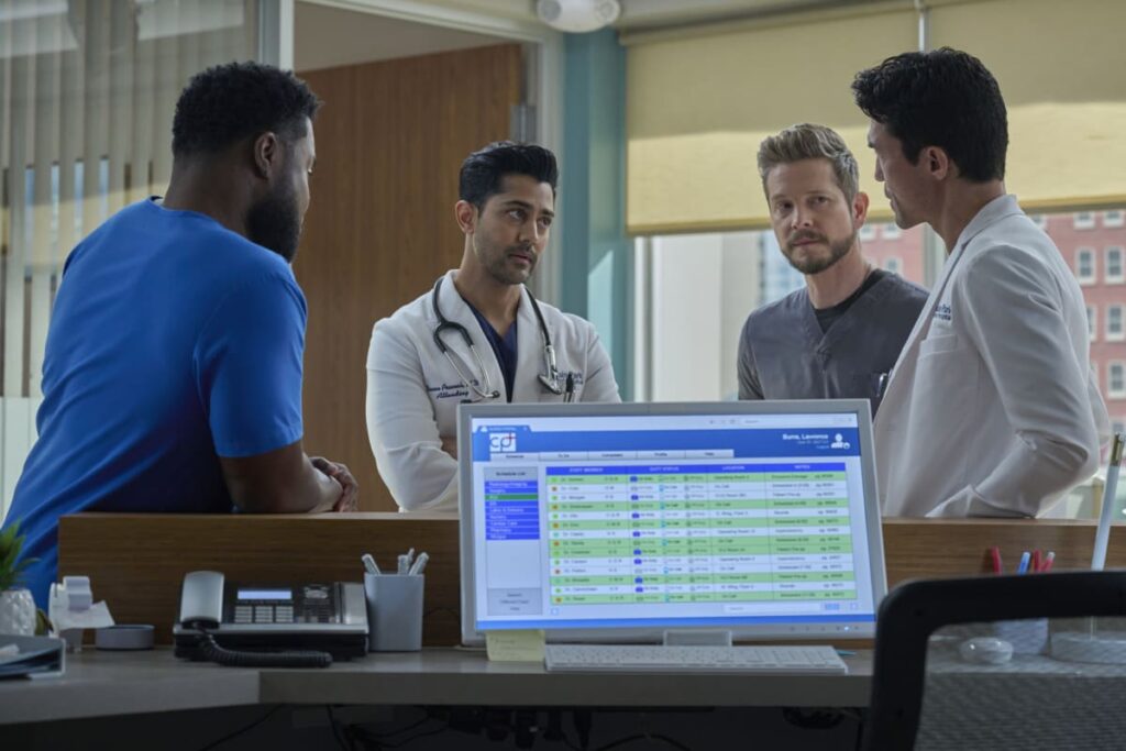 Over Files - The Resident Season 6 Episode 10