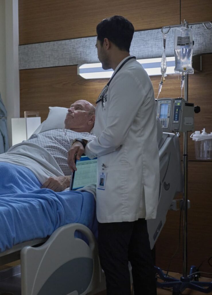 Treating Kyle -tall - The Resident Season 6 Episode 10