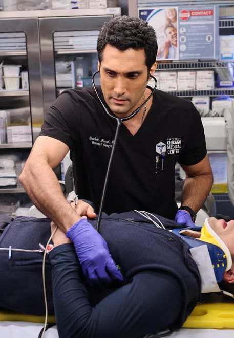 Marcel Helps Lieu's Friend - Chicago Med Season 8 Episode 11
