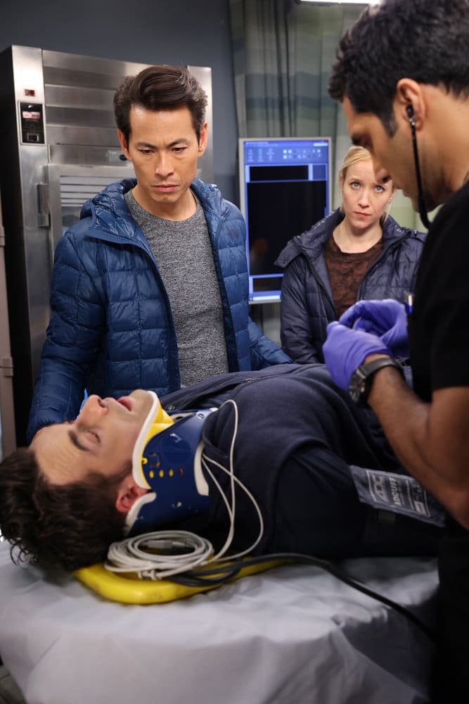 Rock Climbing Fall - Chicago Med Season 8 Episode 11