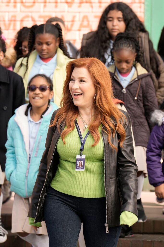 Abbott Elementary- Fire- Melissa looking at truck Season 2 Episode 15