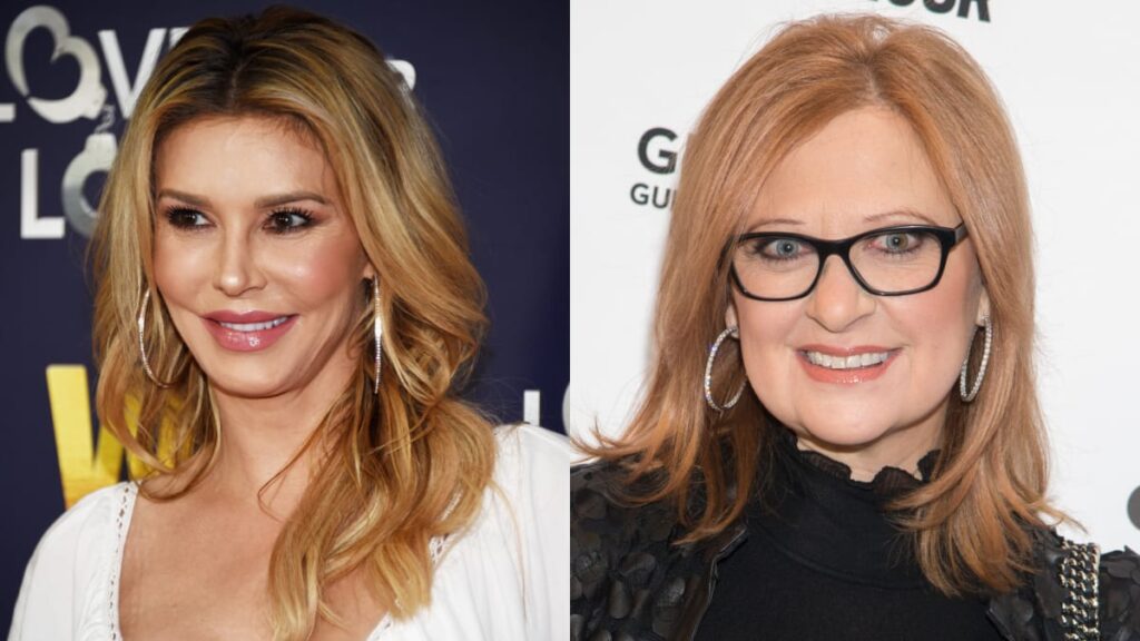 Brandi Glanville and Caroline Manzo
