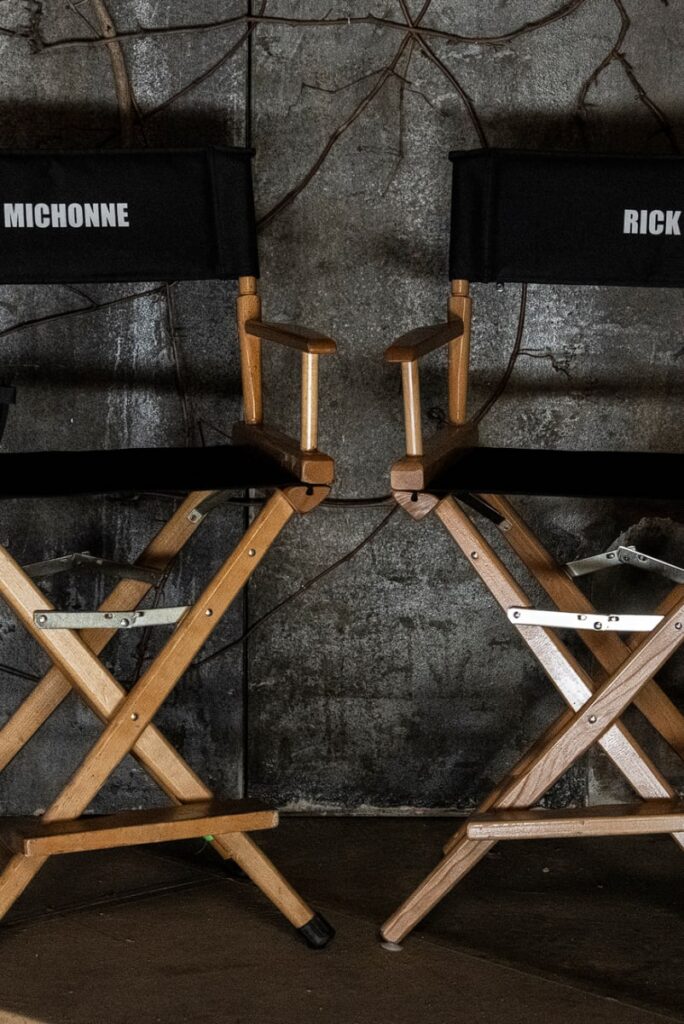 Danai and Andrew Reunite - The Walking Dead