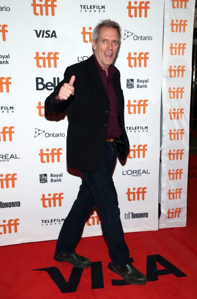 Hugh Laurie attends