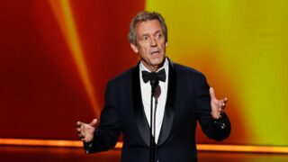Hugh Laurie speaks onstage during the 71st Emmy Awards 