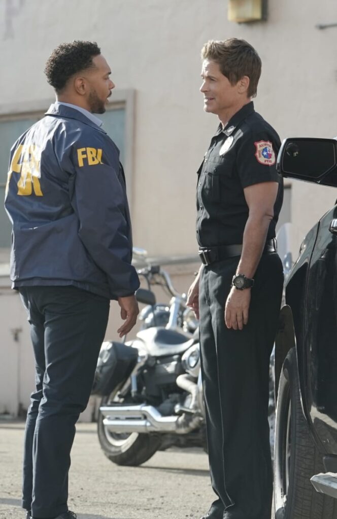 Pressing the FBI -tall - 9-1-1: Lone Star Season 4 Episode 6