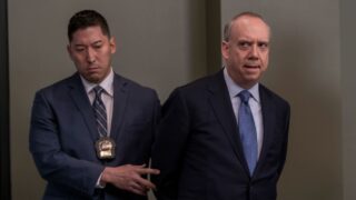 Paul Giamatti as Chuck Rhoades on Billions Season 6