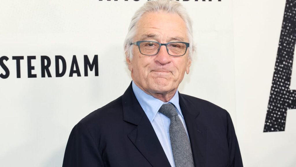Robert De Niro attends the 'Amsterdam' World Premiere at Alice Tully Hall