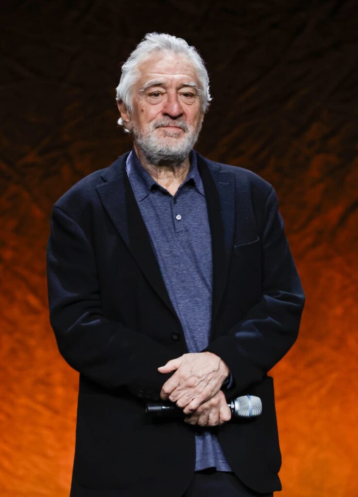 Robert De Niro onstage during CinemaCon 2022 - Lionsgate Invites You to An Exclusive Presentation