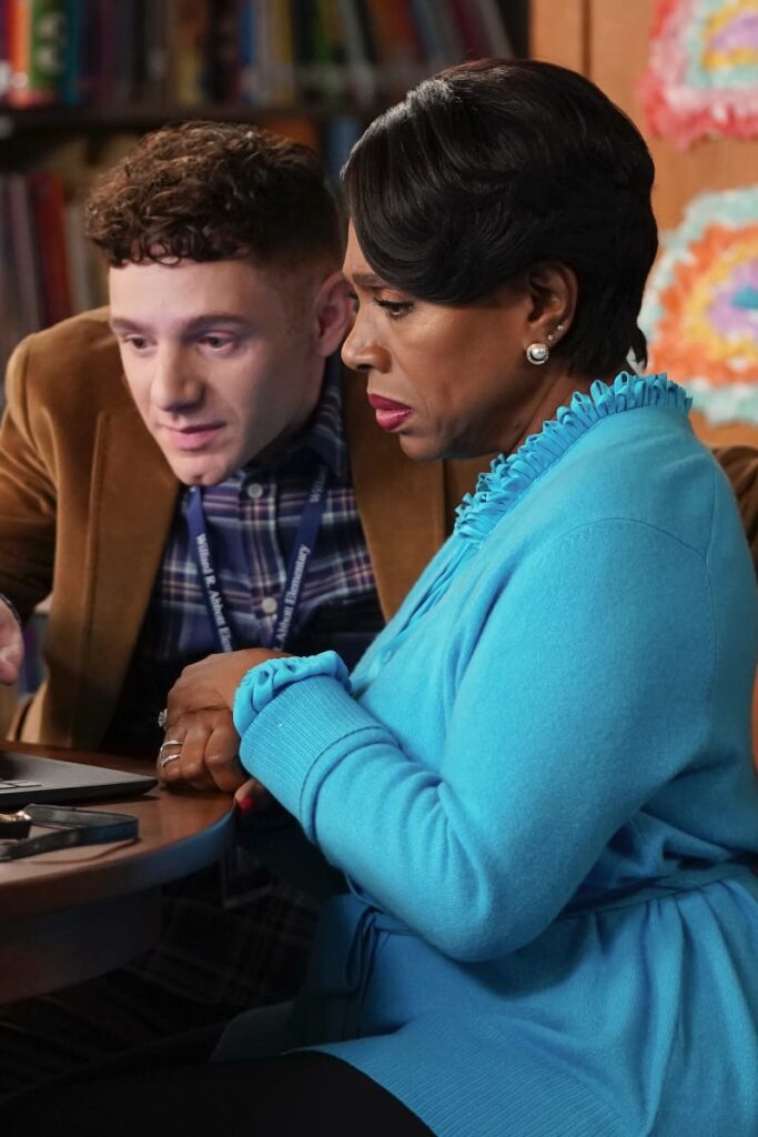 Barb and Jacob acronyms - Abbott Elementary Season 2 Episode 20