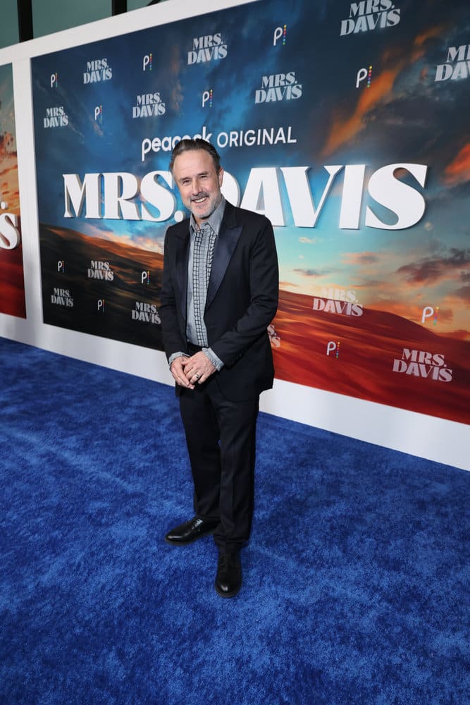 David Arquette at the Mrs. Davis Premiere Event