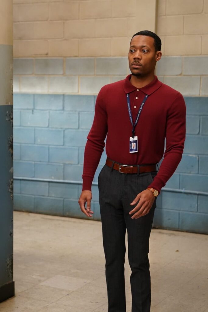 Gregory approaching Ashley - Abbott Elementary Season 2 Episode 20