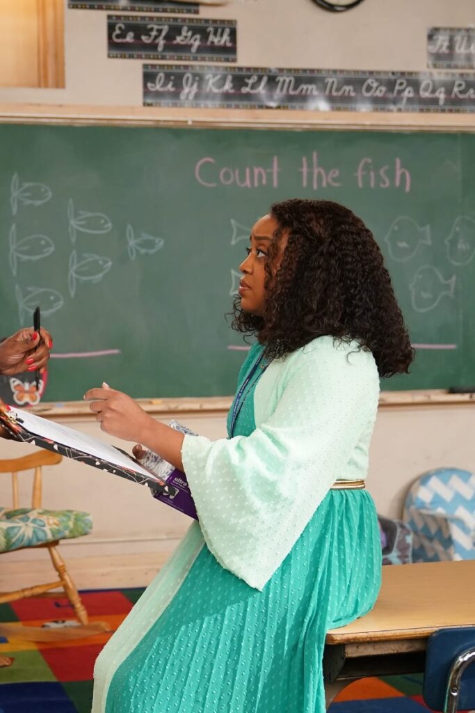 Janine signs - Abbott Elementary Season 2 Episode 20