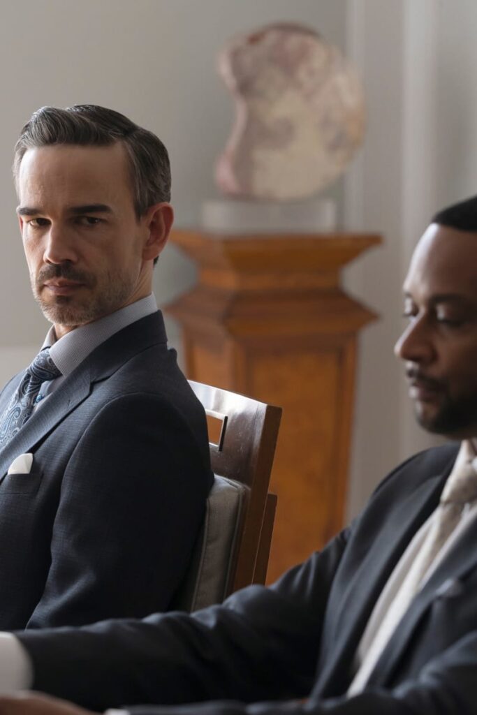 Jason at mediation - Accused Season 1 Episode 12