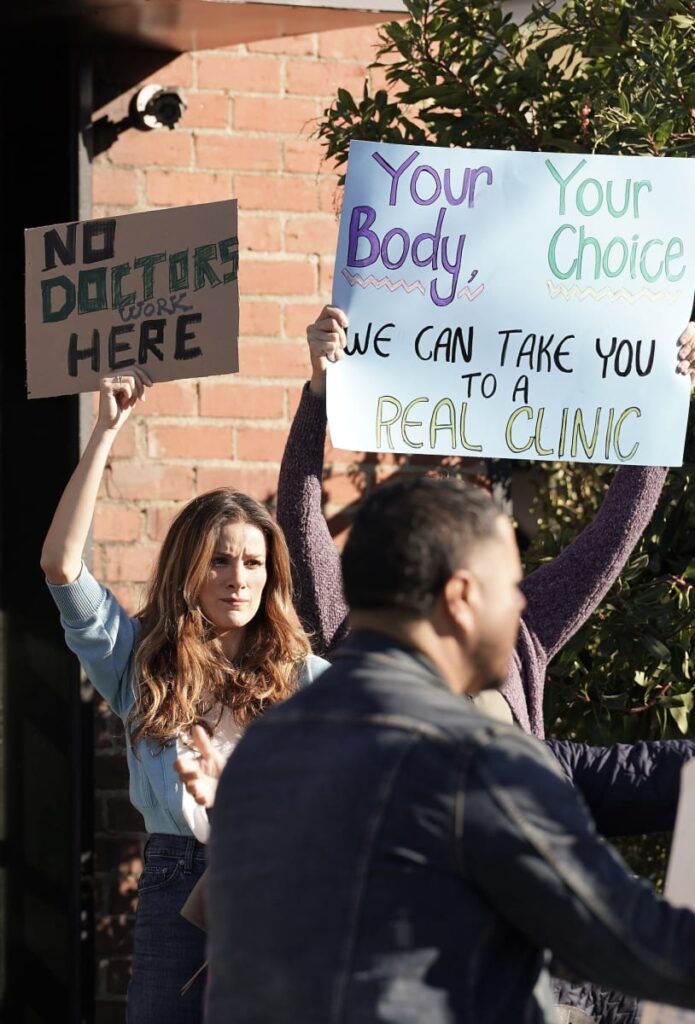 Leading Protest -tall - Station 19 Season 6 Episode 13