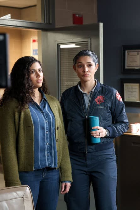 Kylie and Stella - Chicago Fire Season 11 Episode 20