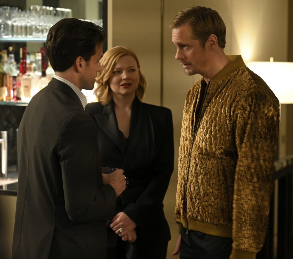 Nate and Matsson Catch a Word - Succession Season 4 Episode 7