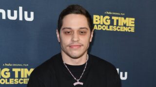 Pete Davidson attends the premiere of 