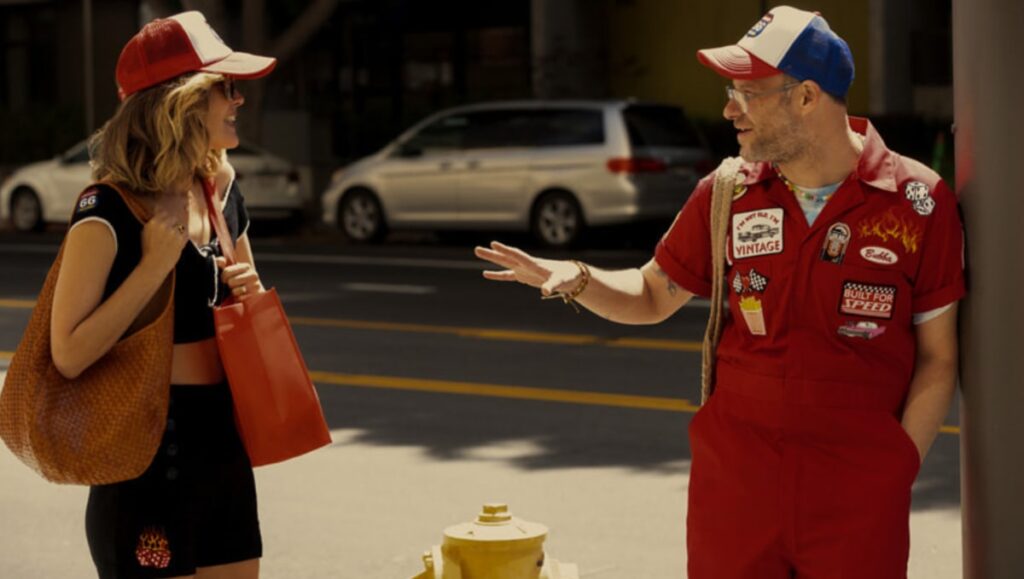 Seth Rogen and Rose Byrne Reunite