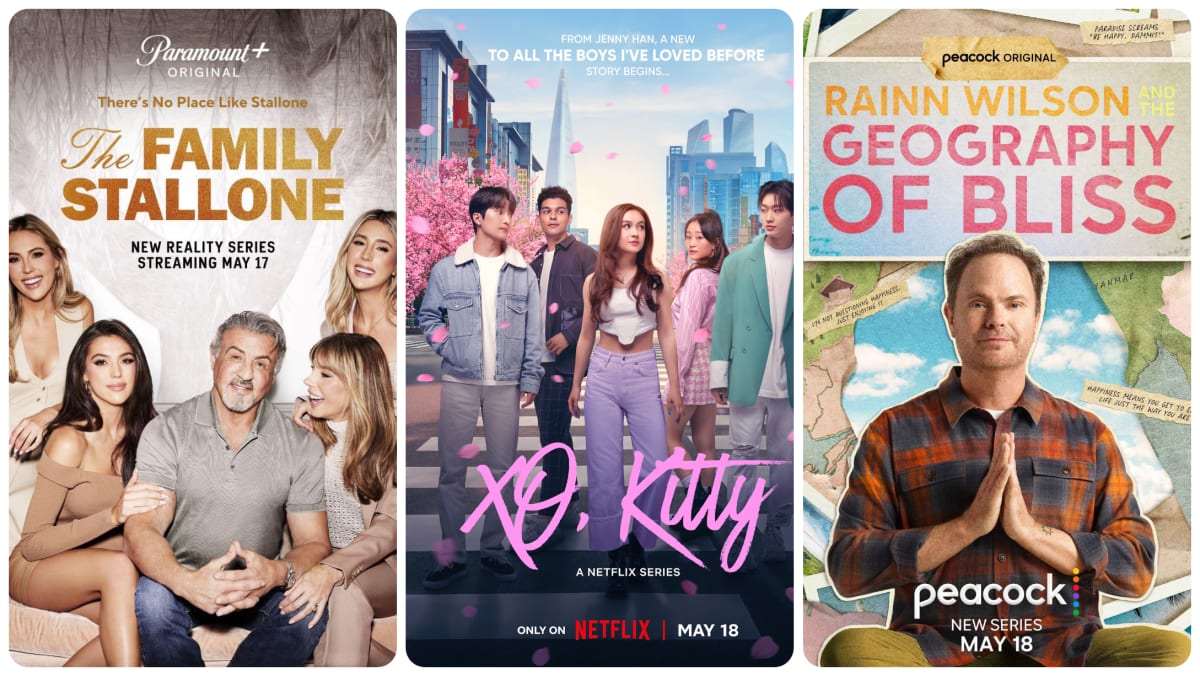 What to Watch The Family Stallone, XO Kitty, Rainn Wilson and the