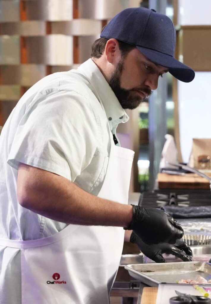 Gloved and Focused -tall - MasterChef Season 13 Episode 5