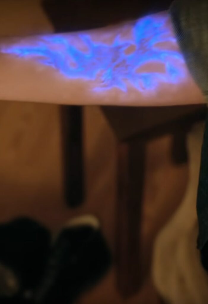 Glowing Dragon Tattoo - Manifest Season 4 Episode 11