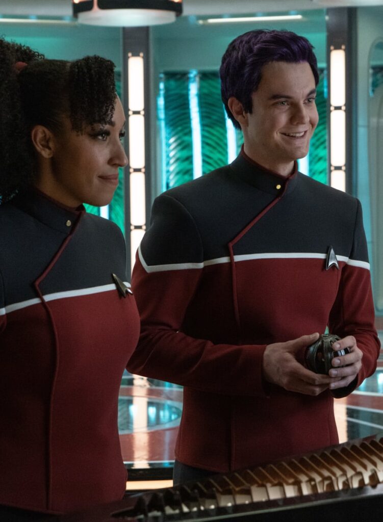 Mariner and Boimler IRL - Star Trek: Strange New Worlds