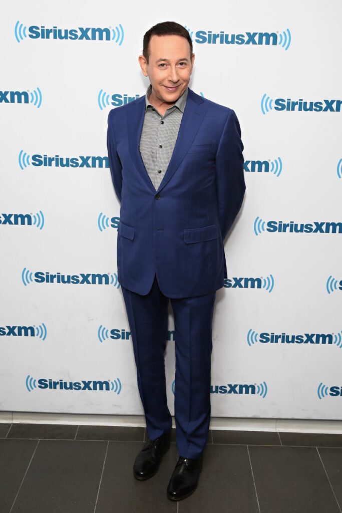 Actor Paul Reubens takes part in SiriusXM's 'Town Hall' with Paul Reubens hosted by Dalton Ross at the SiriusXM Studios
