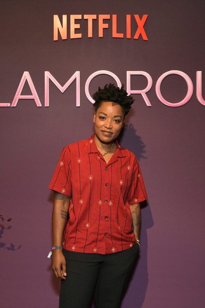 Ayesha Harris At The Glamorous Premiere