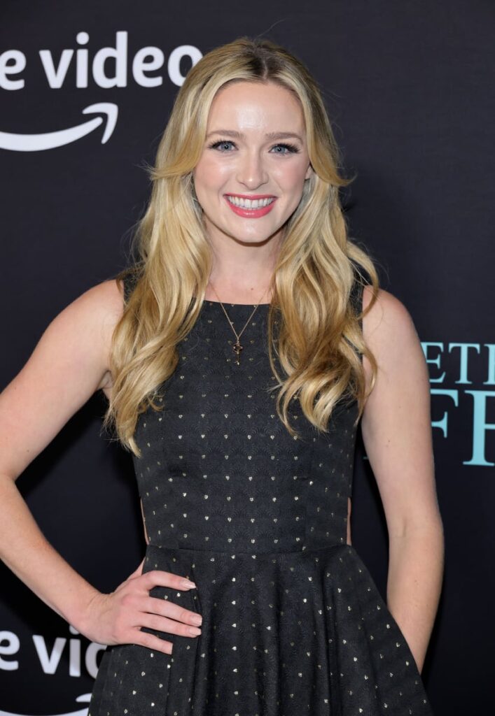 Greer Grammer attends the Los Angeles premiere of Prime Video's