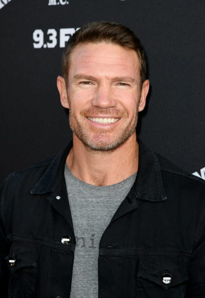 Nate Boyer arrives at the premiere of FX's