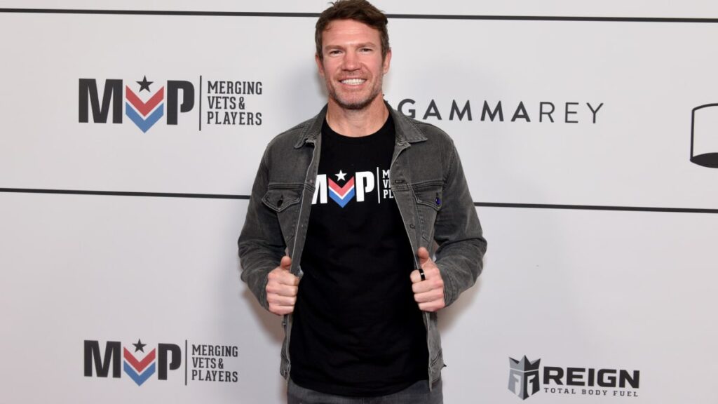 Nate Boyer attends Big Game Kick-Off
