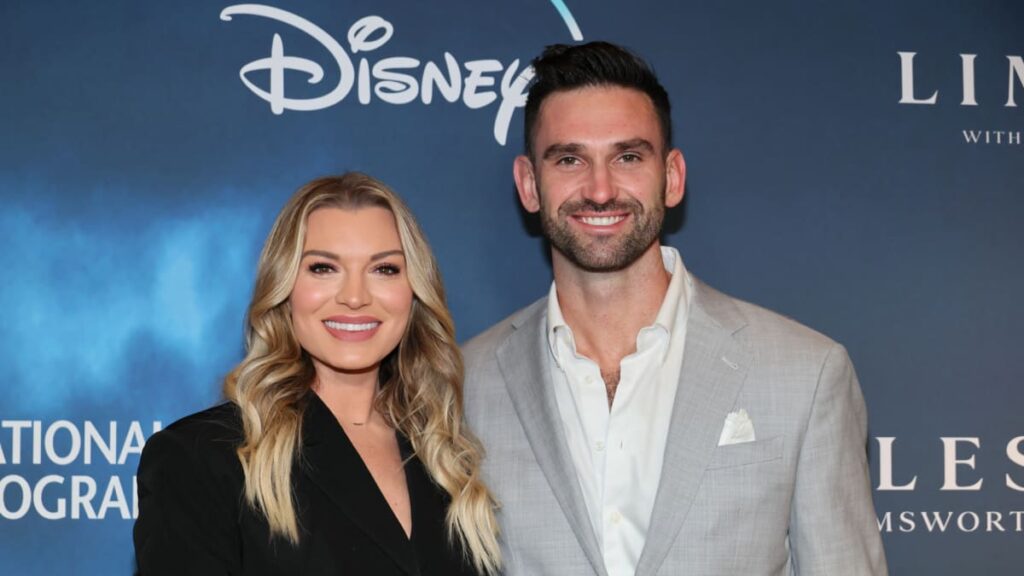 Lindsay Hubbard and Carl Radke attend the premiere of