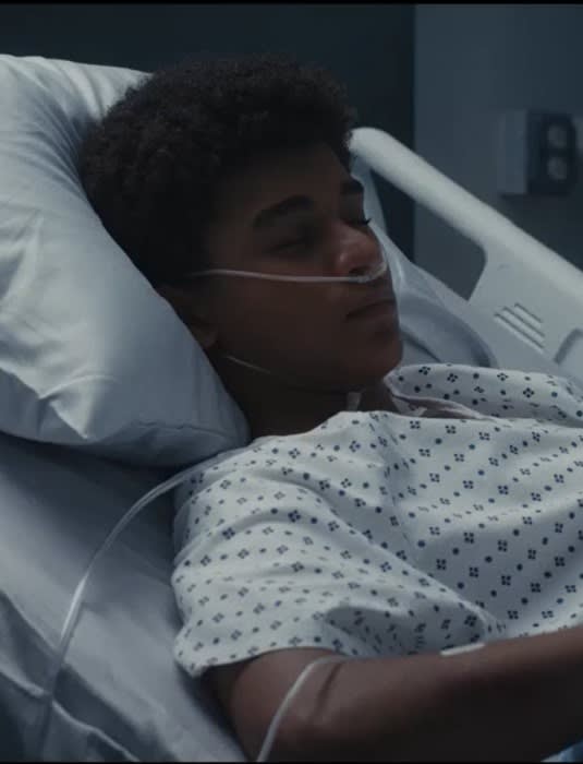 Mickey in the Hospital - Harlan Coben's Shelter Season 1 Episode 7