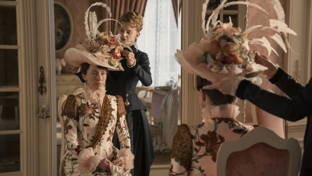 Donning Her Easter Bonnet - The Gilded Age