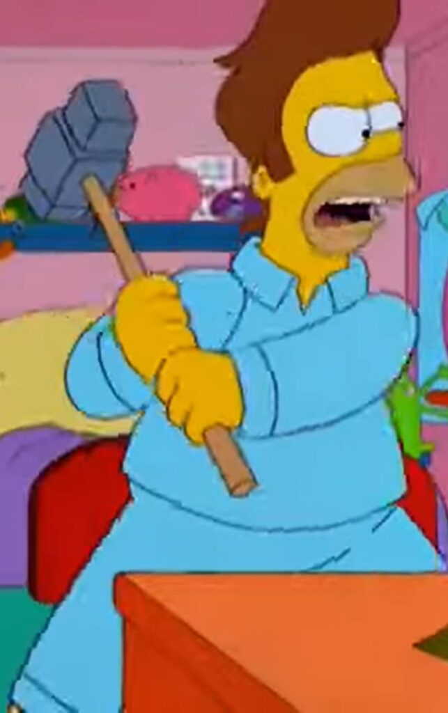 Killer Hair - The Simpsons