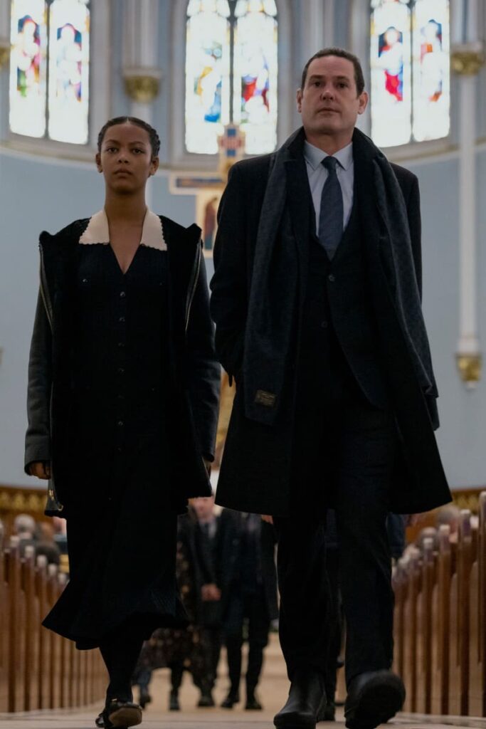 Leaving the Funeral - The Fall of the House of Usher Season 1 Episode 5