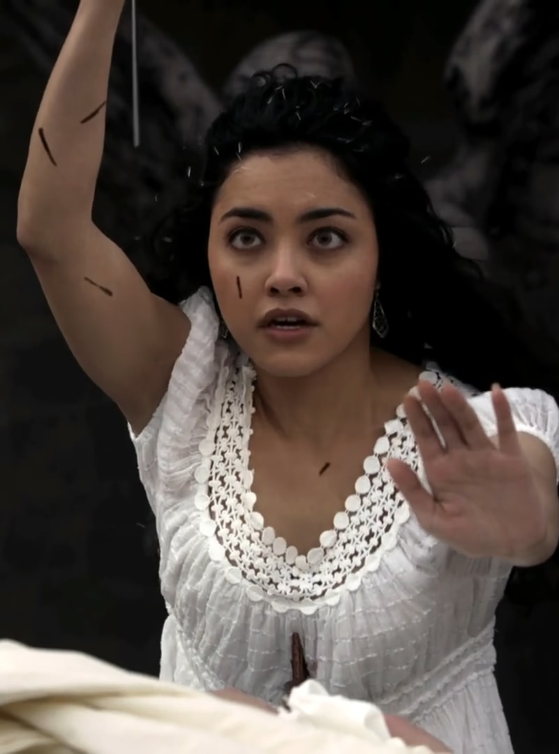 to Hayley] I wish you would tell Elijah you are marrying your werewolf  suitor so I could... - TV Fanatic, image size:801x1080