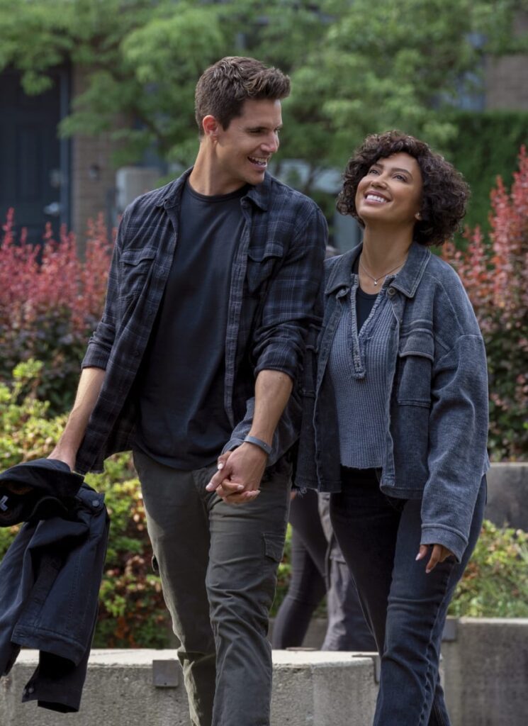 Romance with Nora and Nathan (tall) - Upload Season 3 Episode 1