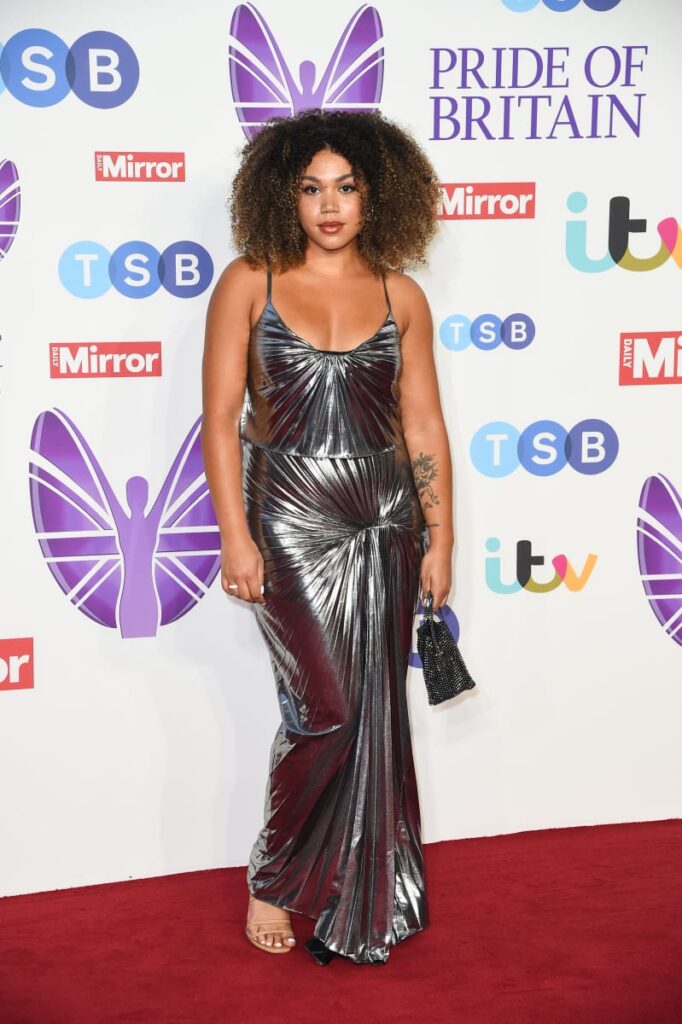 Ruby Barker arrives at the Pride Of Britain Awards 2023 at Grosvenor House