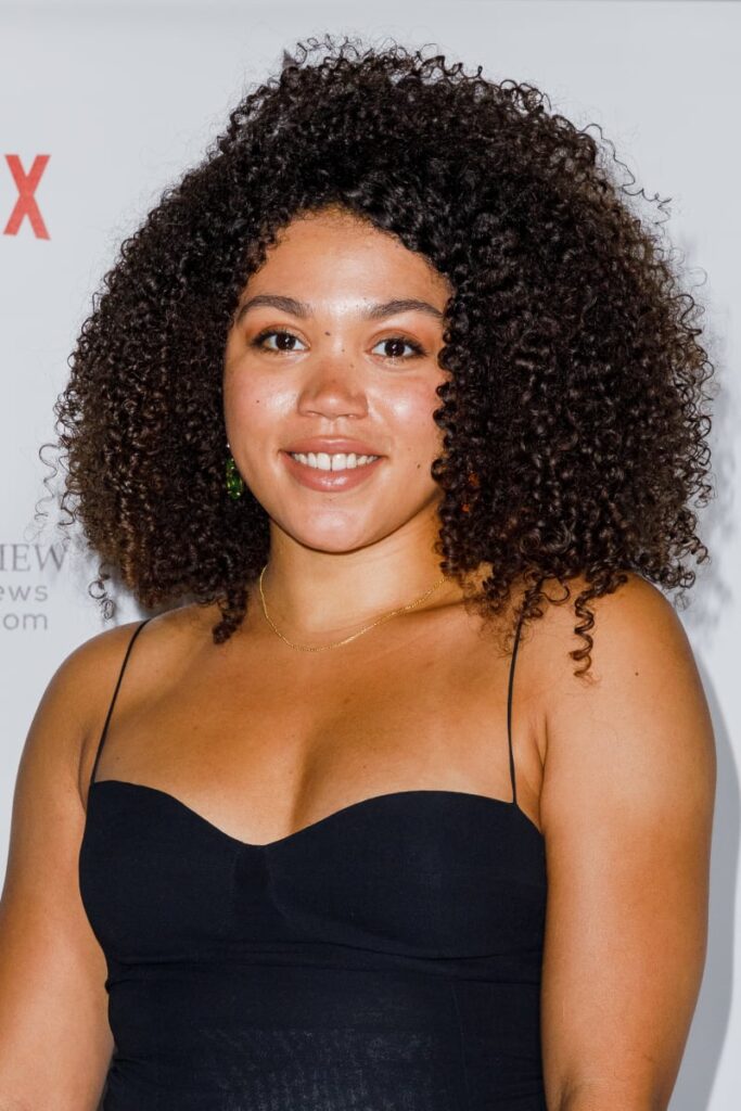 Ruby Barker Poses at the Black Lens Film Festival screening of