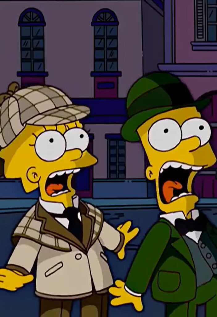 The Muttonchop Murderer - The Simpsons