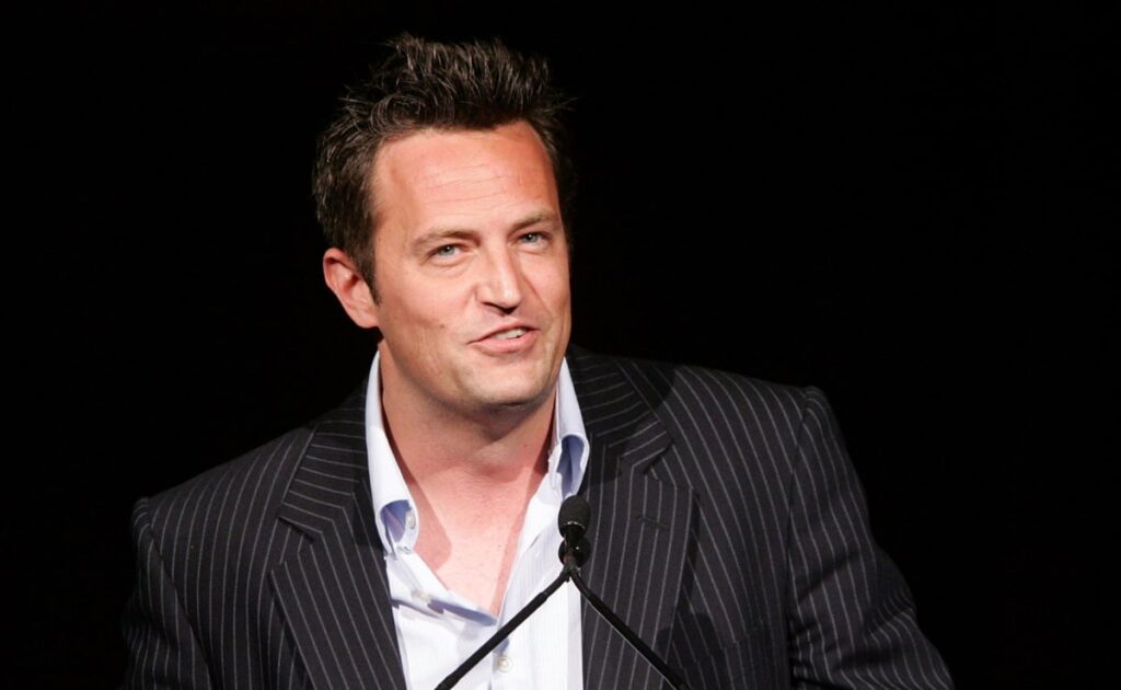 Actor Matthew Perry onstage at the AFI Associates luncheon honoring Hollywood's Arquette family with the 6th Annual