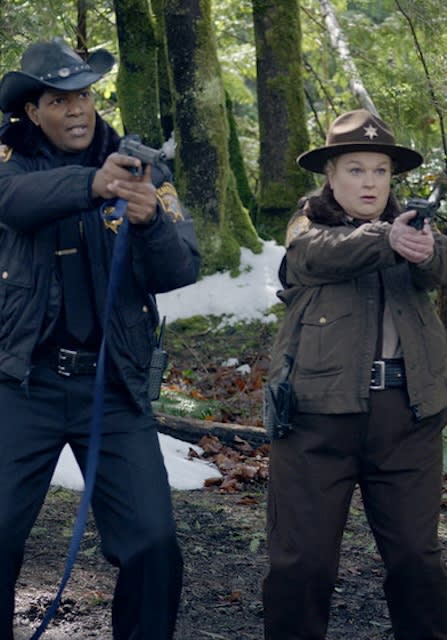 Sheriff Mike and Deputy Liv Aim to Kill - Resident Alien Season 3 Episode 8